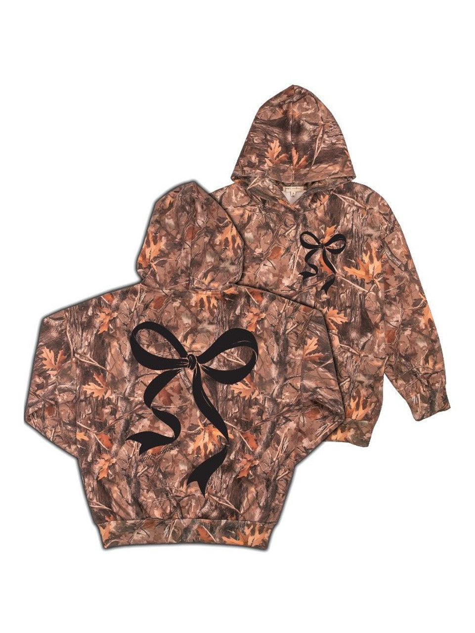 Camo Bow Hoodie