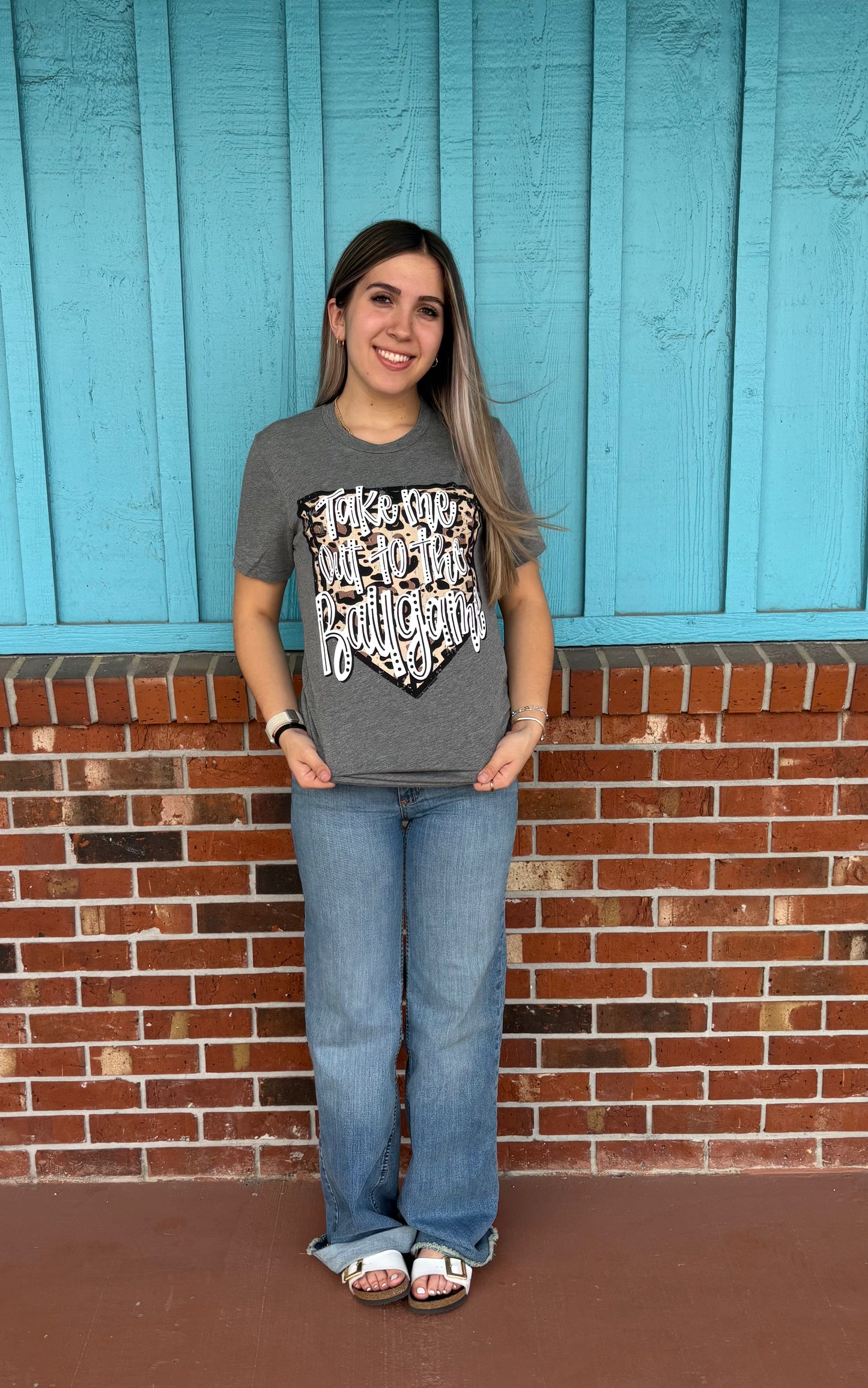 Take Me Out to the Ballgame tee