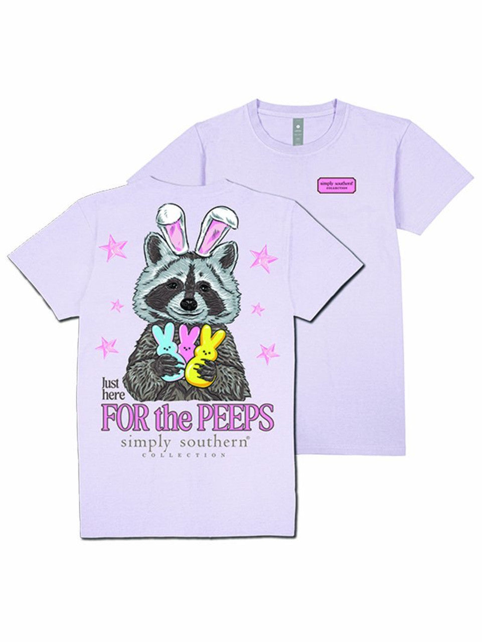 Just Here for the Peeps tee