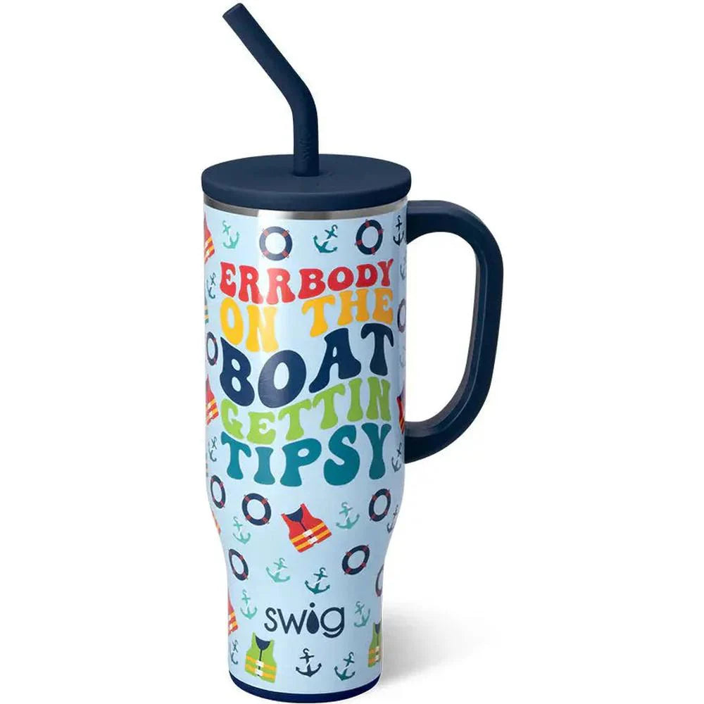 Errbody on the Boat Getting Tipsy Mega Mug 30oz