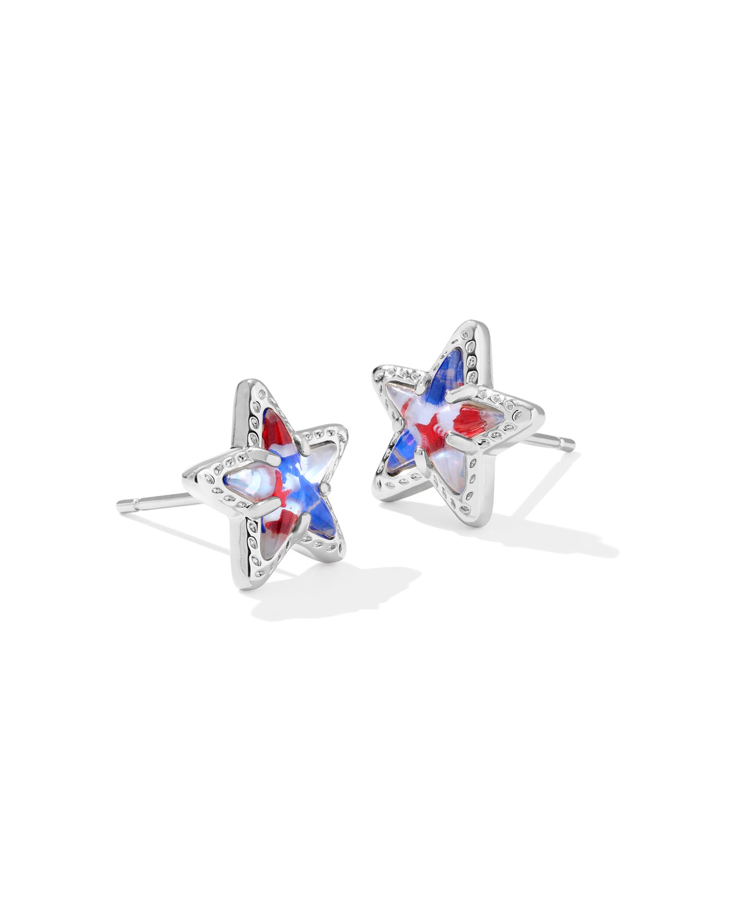 Cassidy Silver Stud Earrings