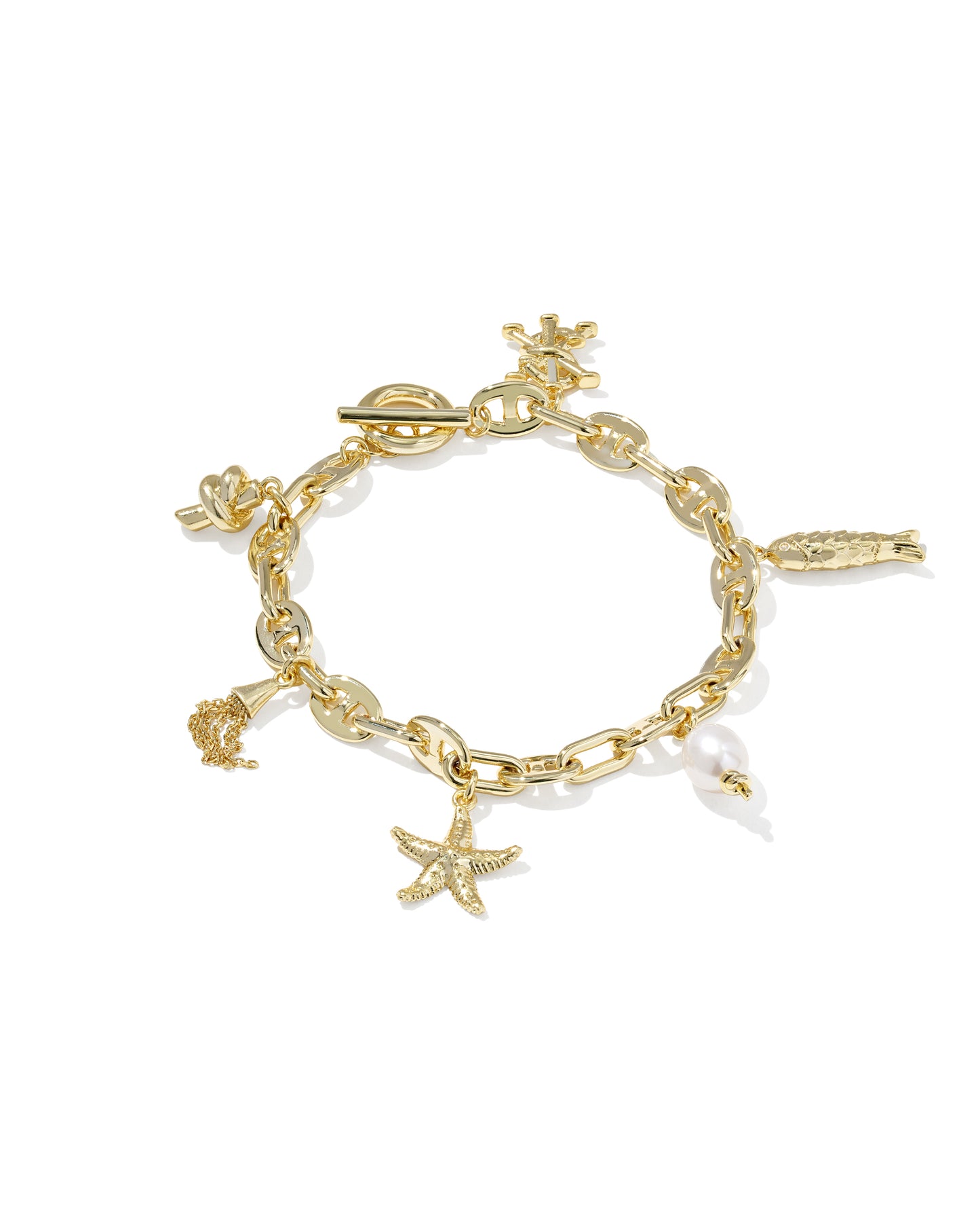 Parker Gold Charm Bracelet