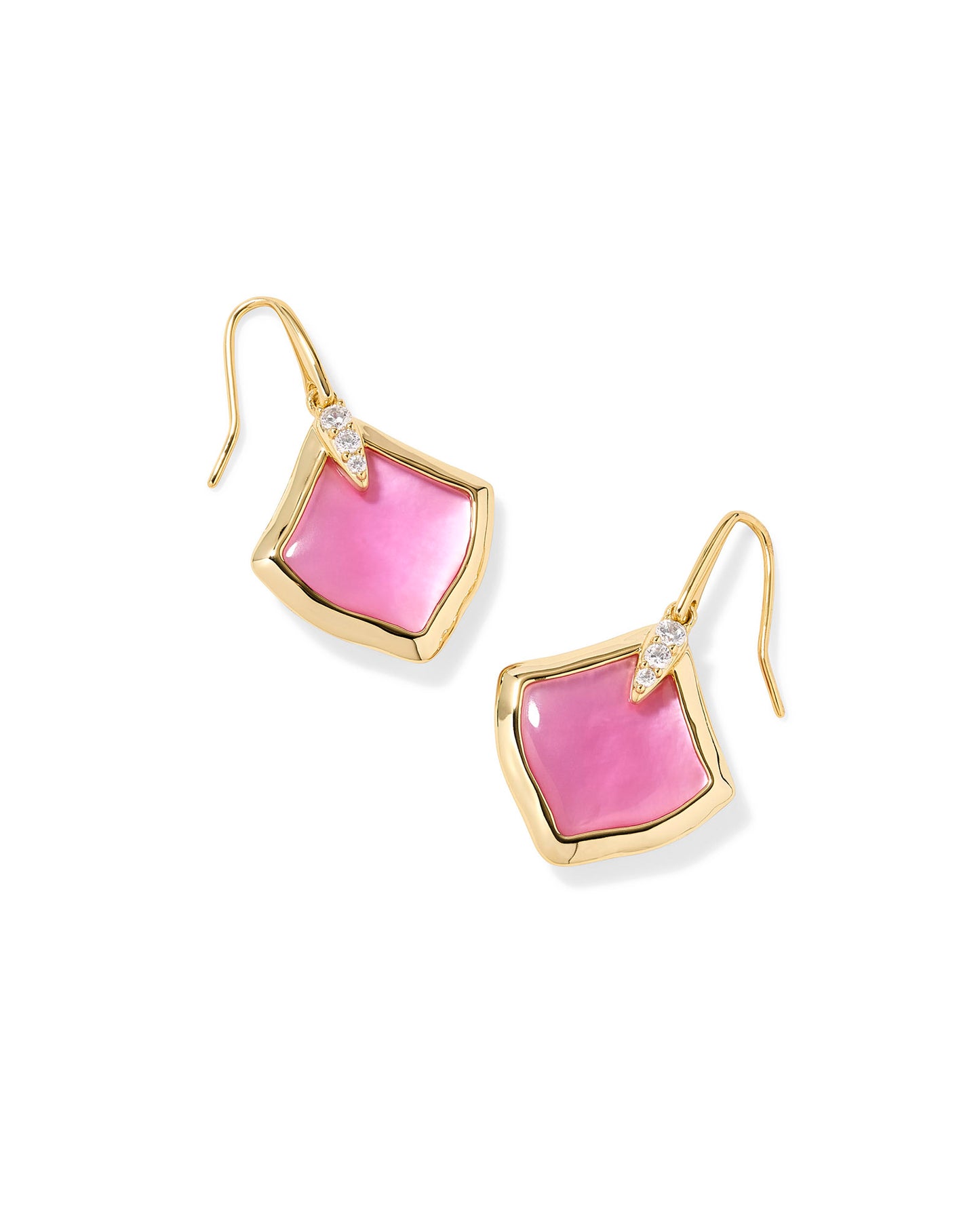 Joelle Gold Azalea Illusion Drop Earrings