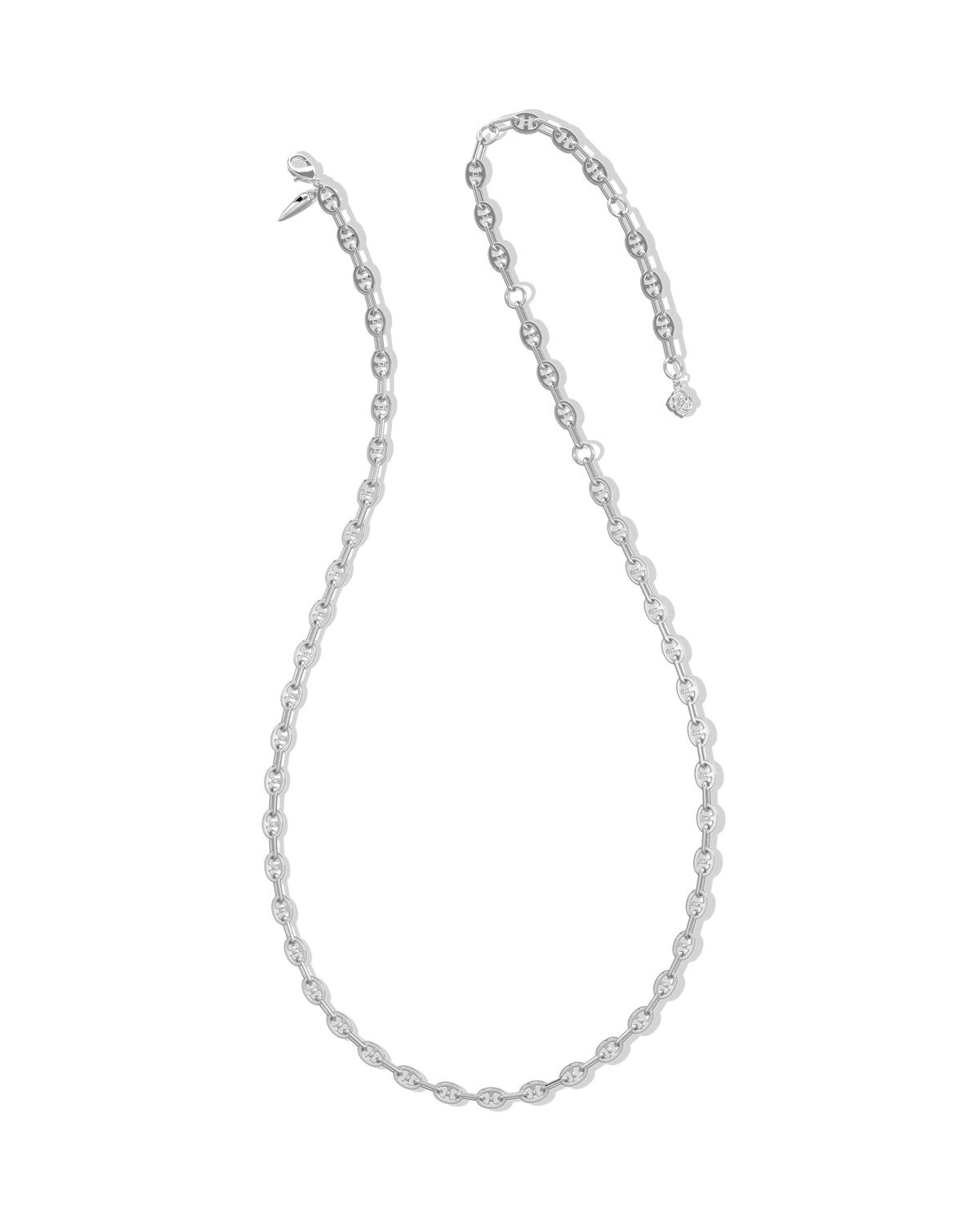 Sandy Silver Chain Necklace