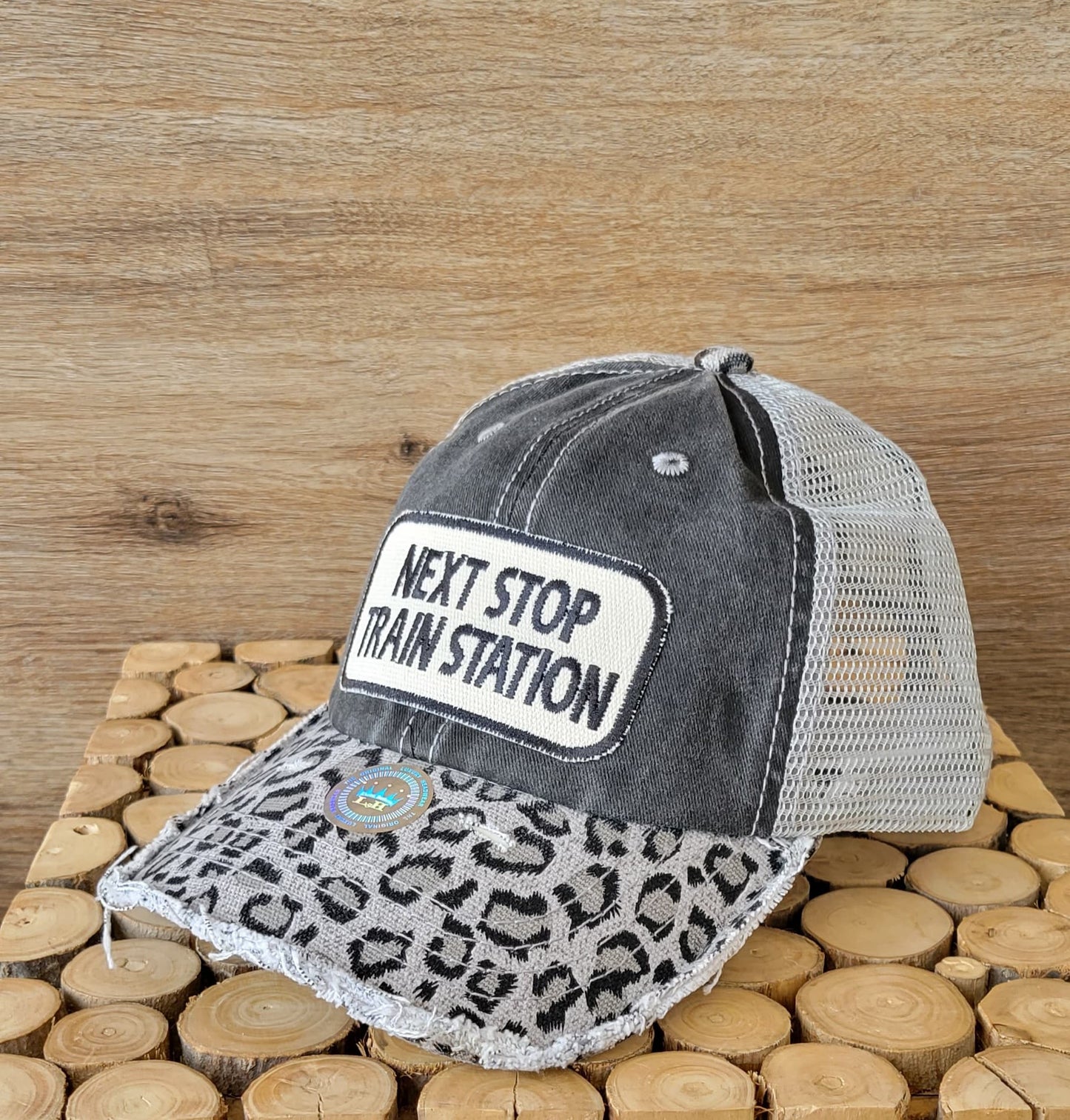 Next Stop Train Station Hat
