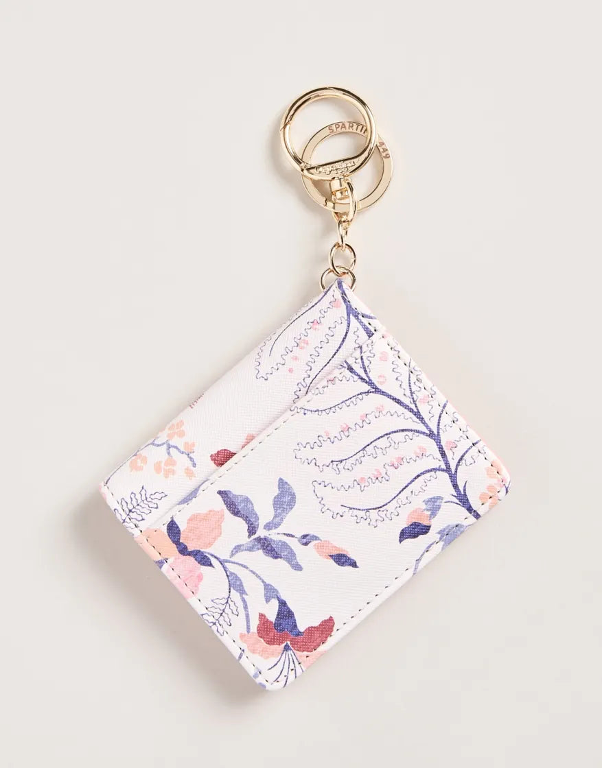Bellinger Floral Branch Card Keychain