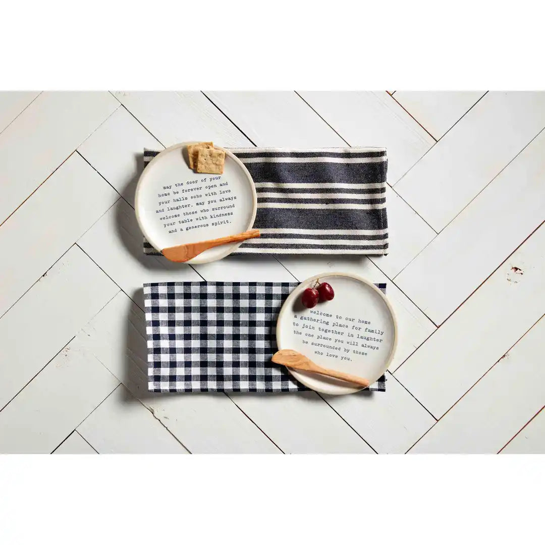 May The Doors Appetizer Plate Set