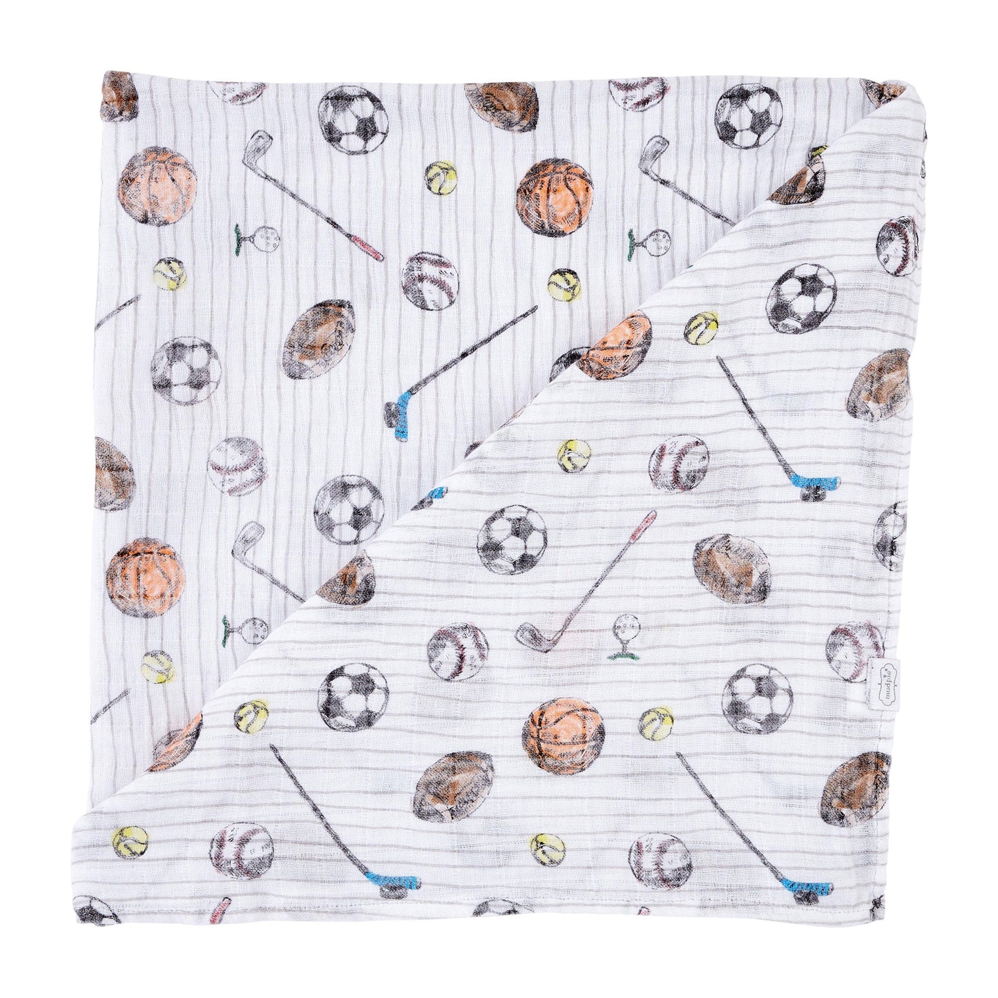 Sports Muslin Swaddle