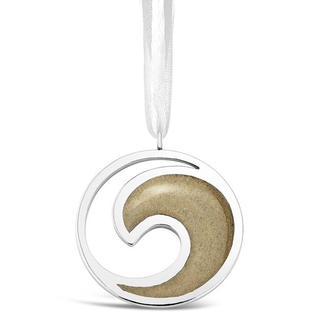 Peace River Sand Wave Ornament