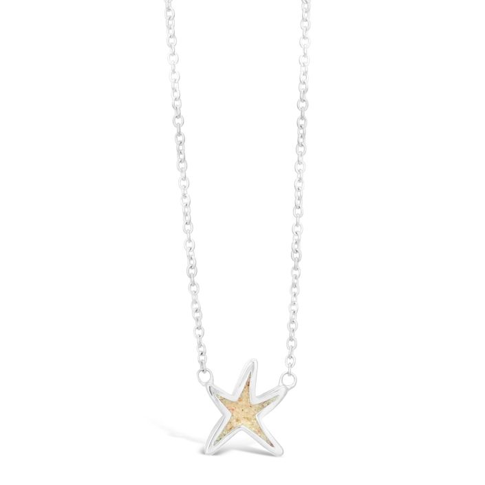 Delicate Starfish Stationary Necklace