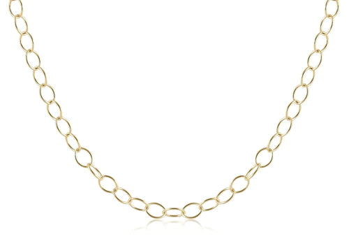 17" Choker Enchant Chain - Gold