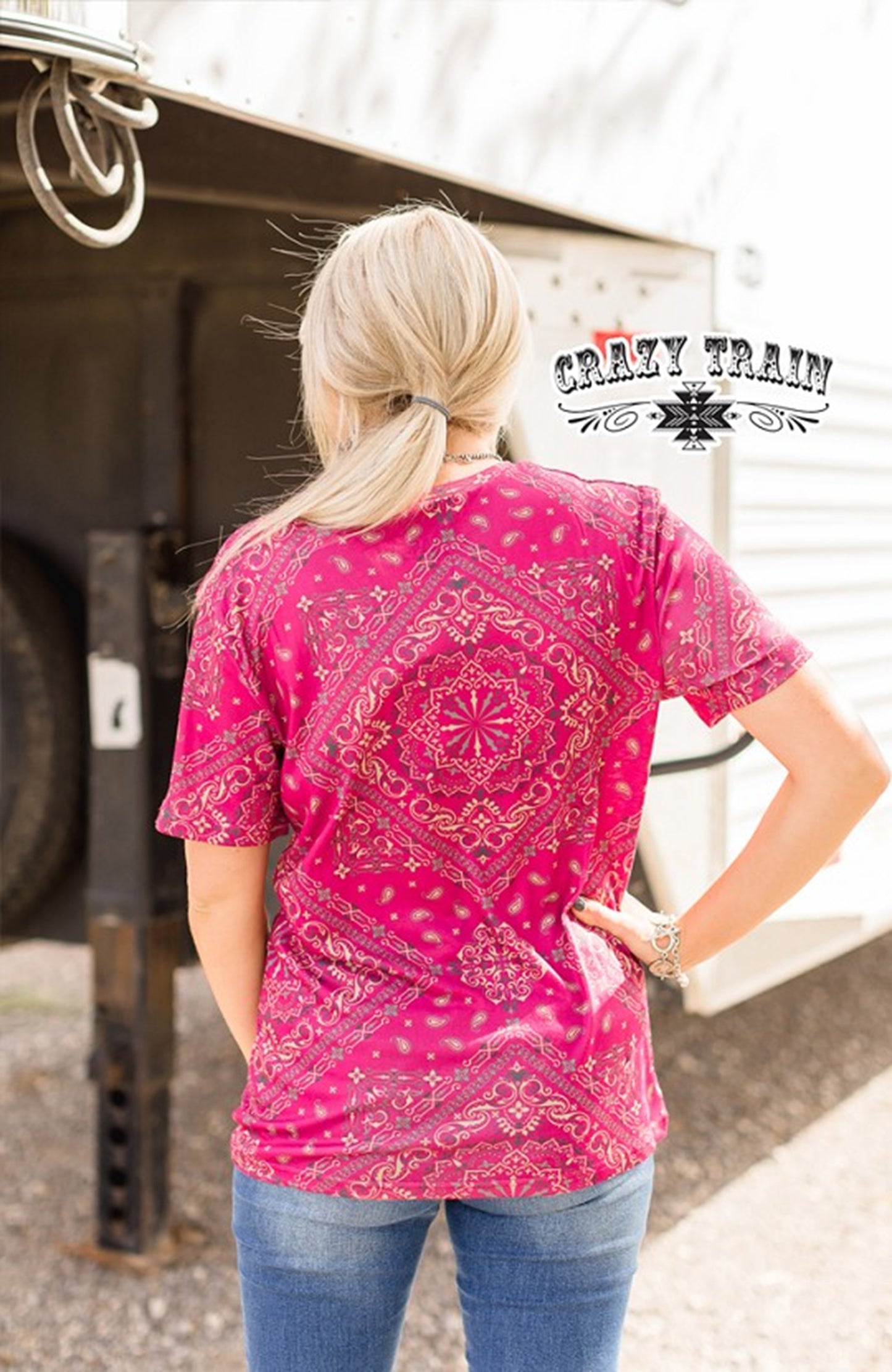 Pink Pig Bandana Tee