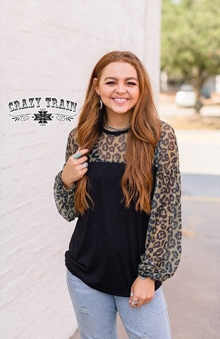 Pimpin' Ain't Easy Leopard Long Sleeve
