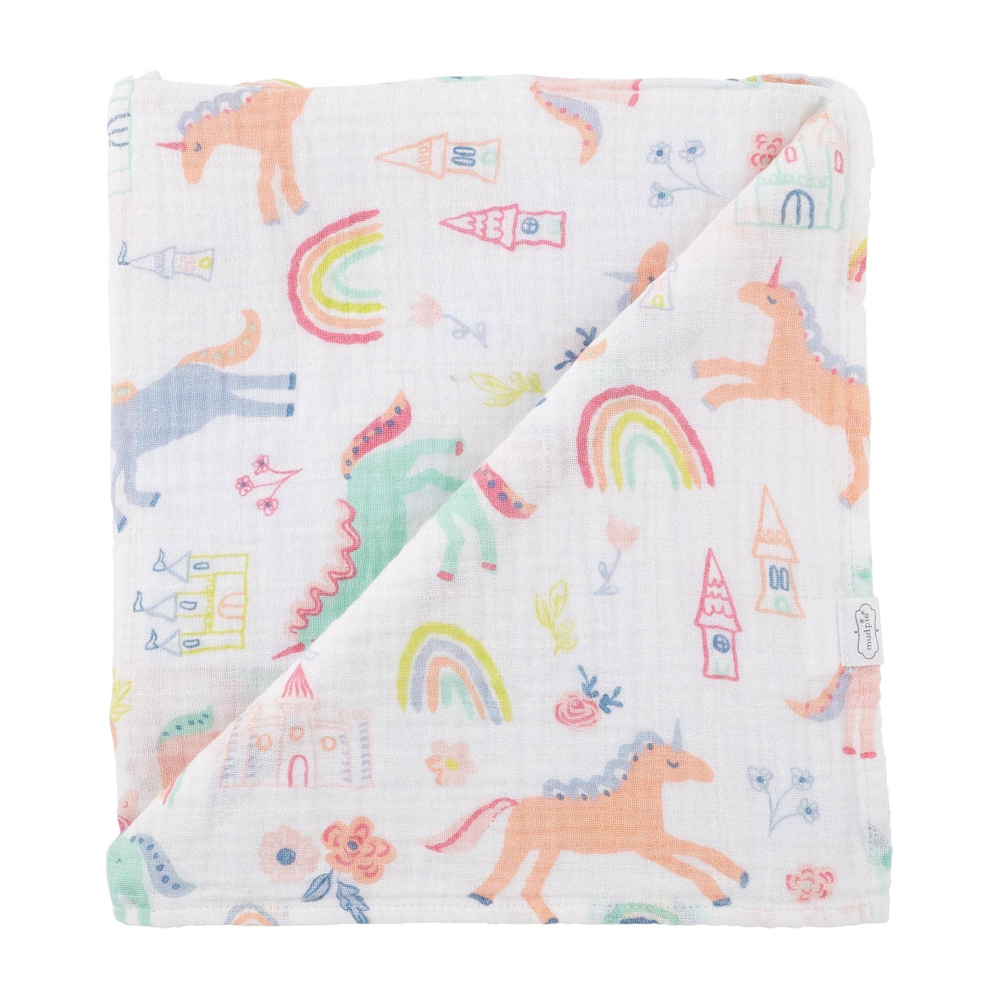 Unicorn Muslin Swaddle