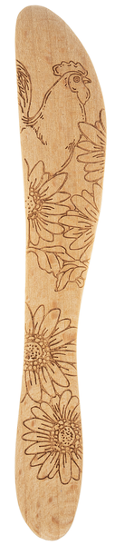 Wooden Rooster Spreader
