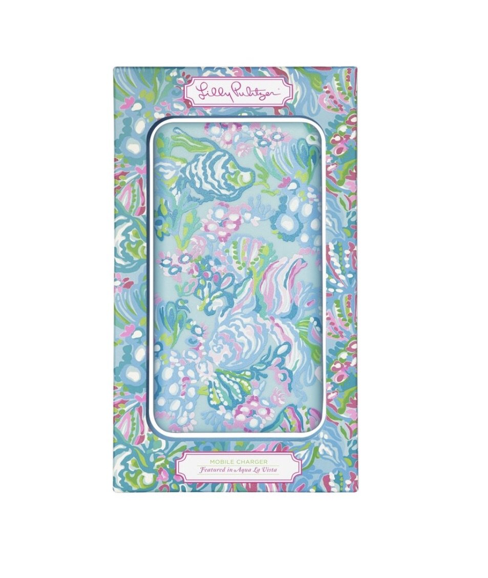 Lilly Pulitzer Mobile Charger (Blue Ibiza Aqua La Vista) Lilly Pulitzer Mobile Charger (Blue Ibiza Aqua La Vista)