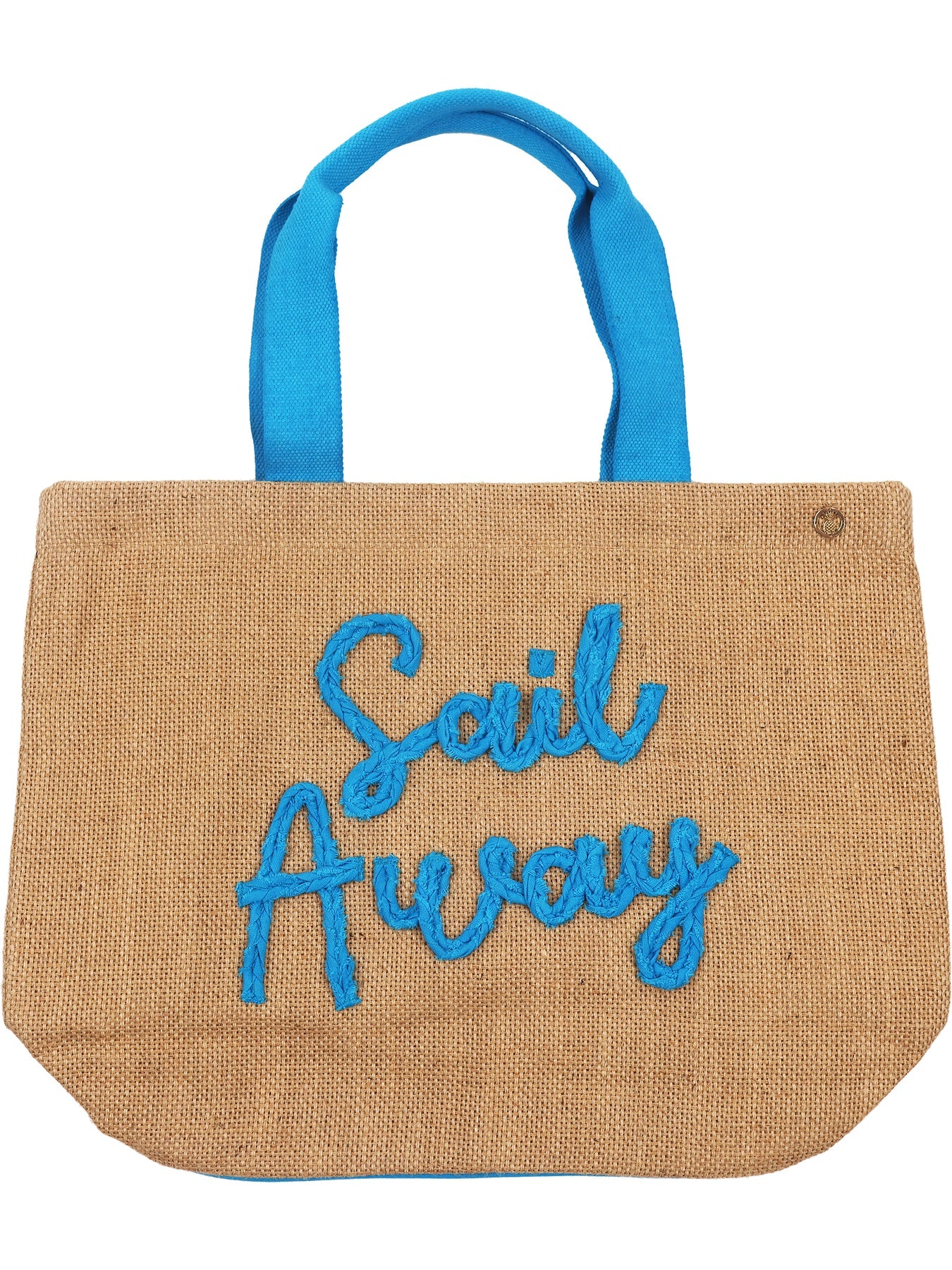 Sail Away Embroidered Tote