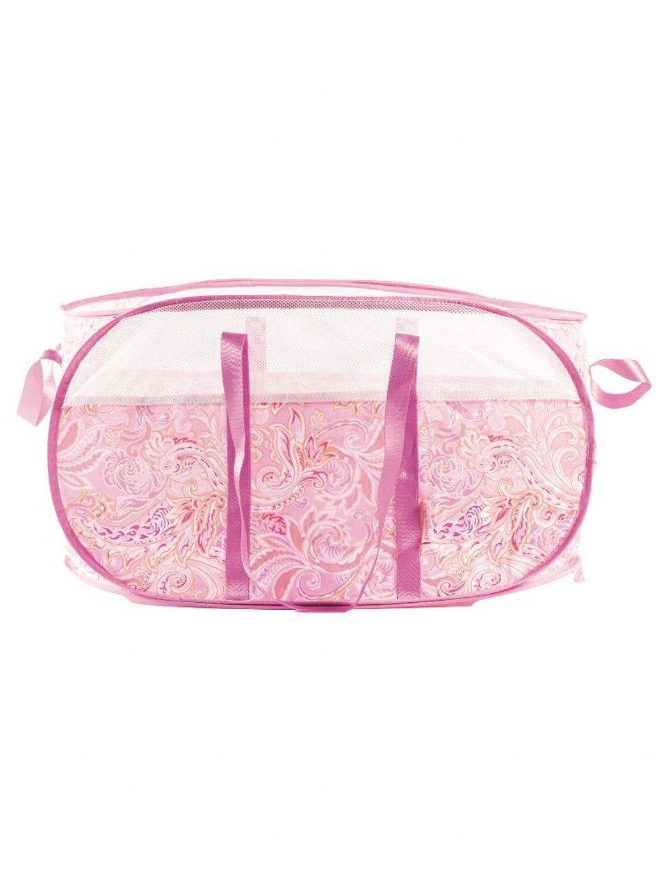 Simply Southern Pop Up Tote - Pink Paisley