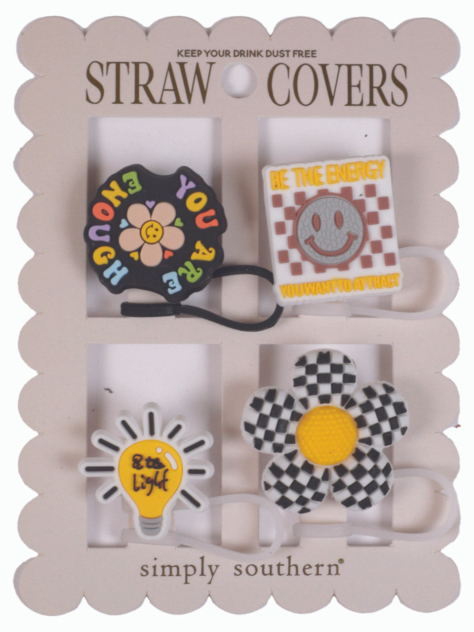 Simply Southern Straw Covers - Light