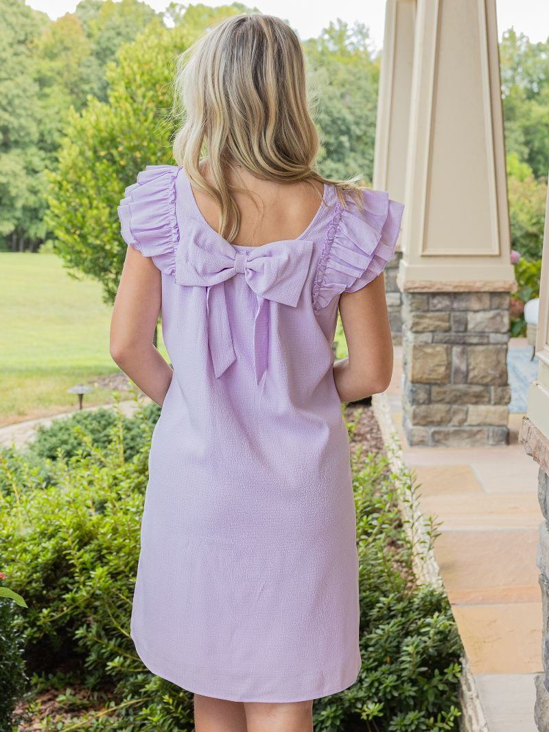 The Coquette Dress - Lilac