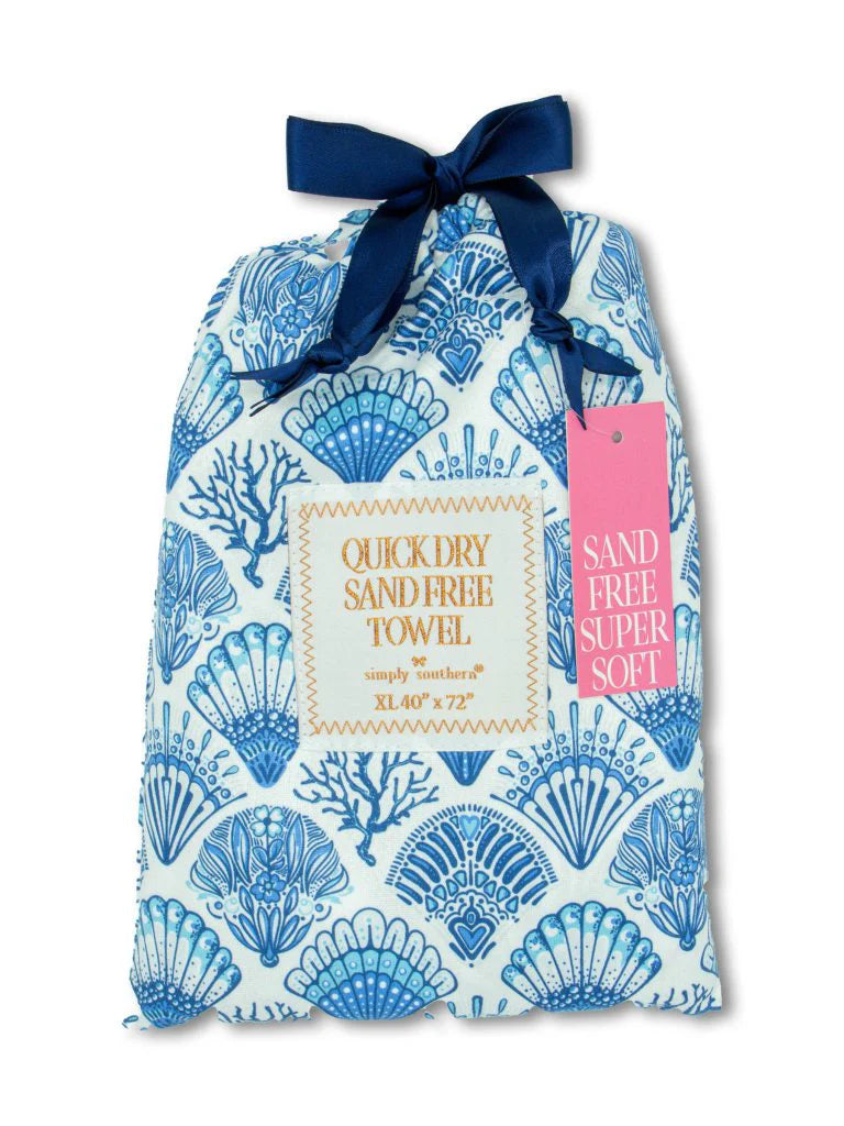 Simply Southern Quick Dry Beach Towel