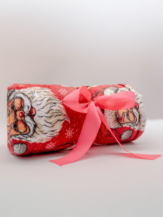Simply Southern Santa Holiday Blanket