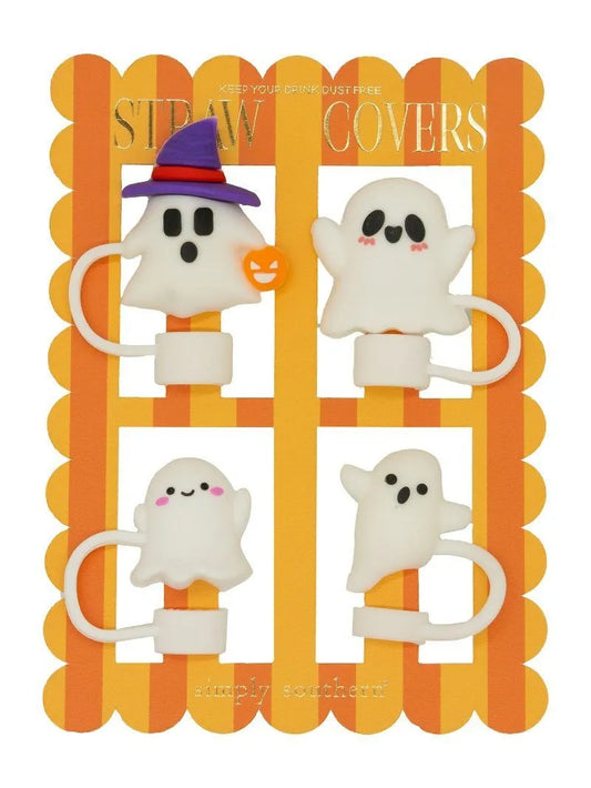 Simply Southern Straw Covers - Ghost