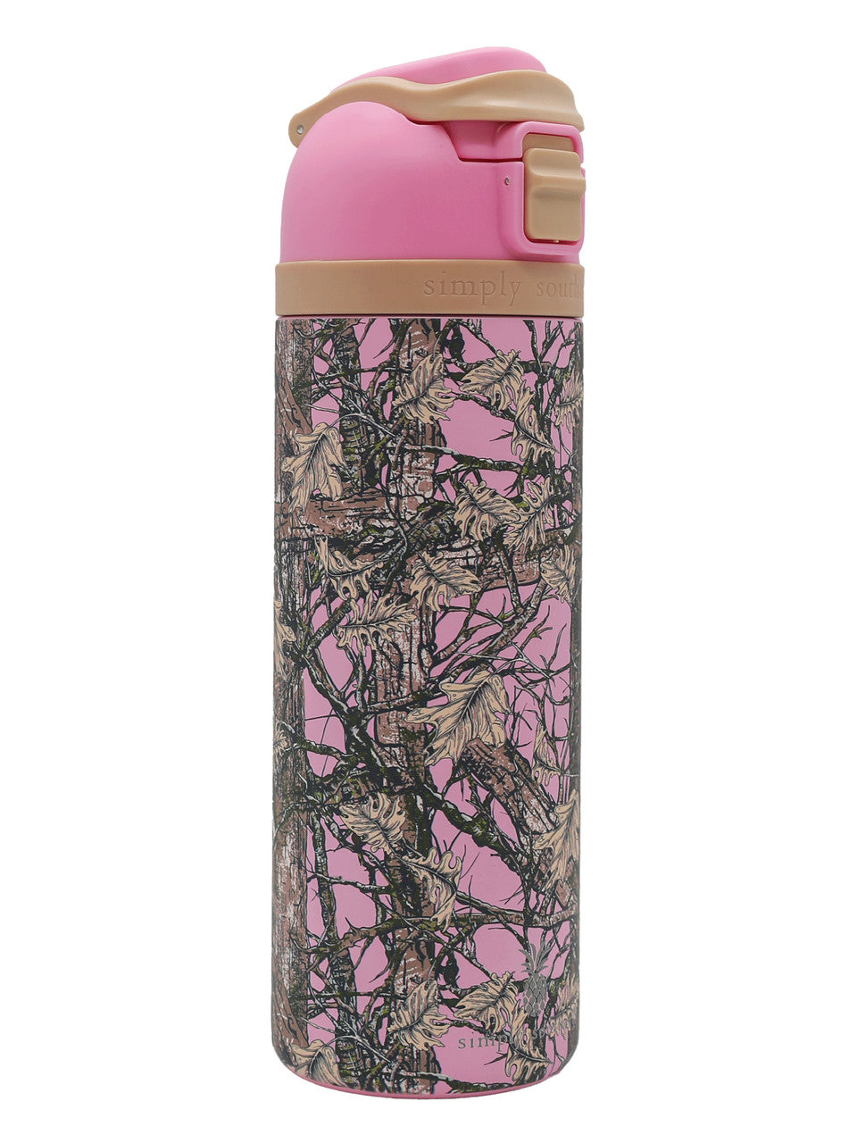 Pink Camo 24 oz Tumbler Bottle