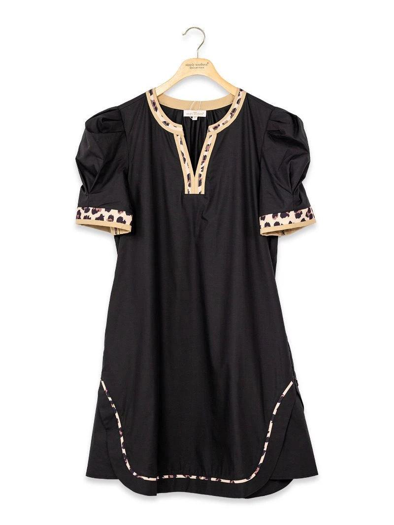 Wild Side Puff Sleeve Dress