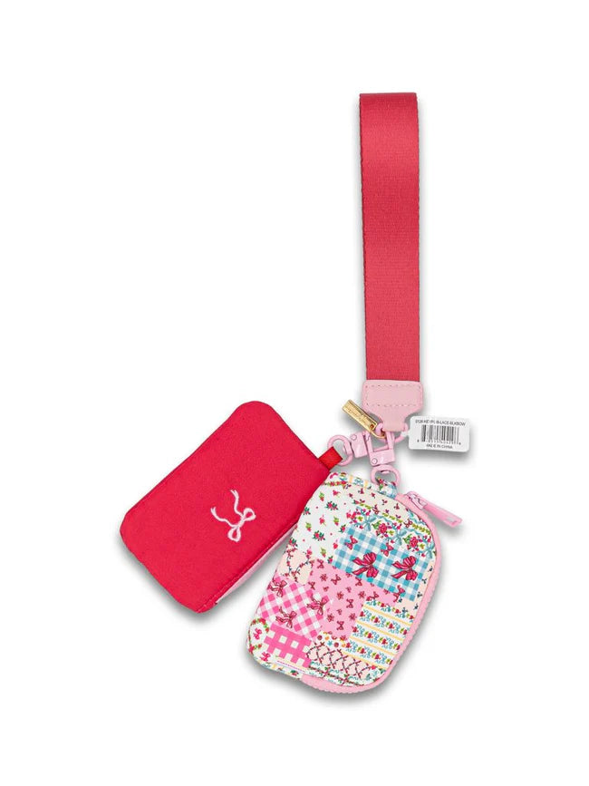 ID Coin Wristlet - Quilt Ribbon
