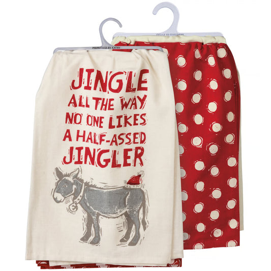 Jingle All The Way Kitchen Towel Set