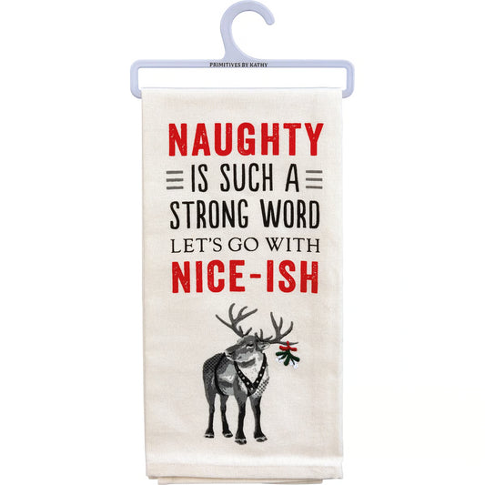 Naughty Let's Go With Niceish Kitchen Towel