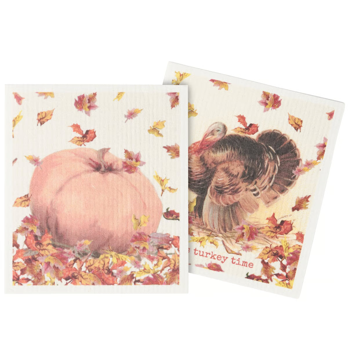Turkey Time Swedish Dishcloth Set