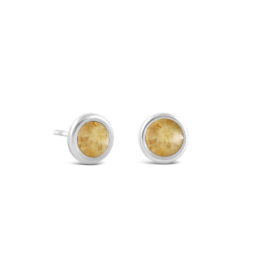 Birth Month Power Stone Dune Drop Studs
