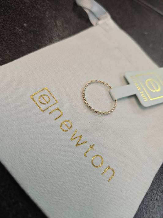 Classic Gold Twisted Thin Band