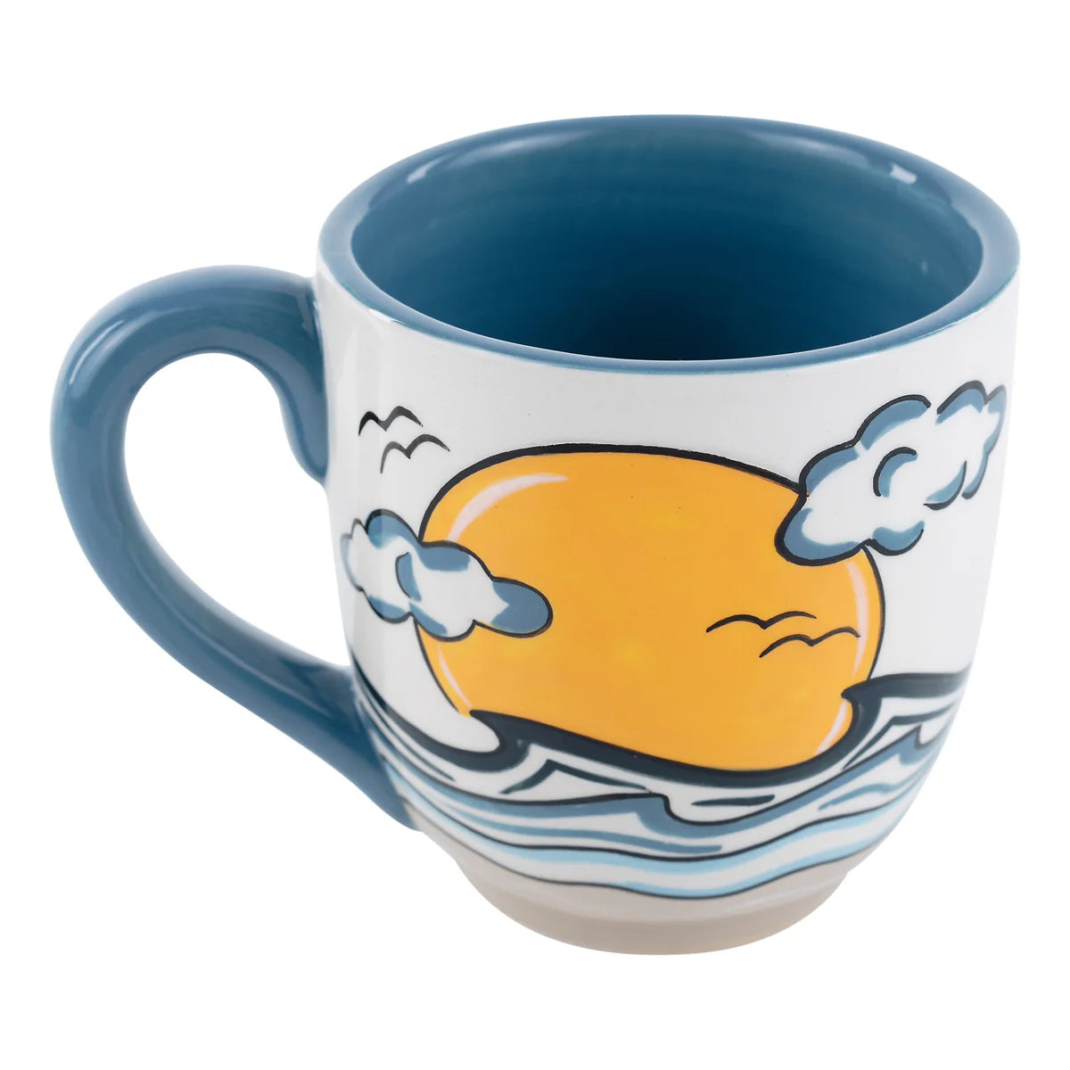 Happiness Comes in Waves Mug