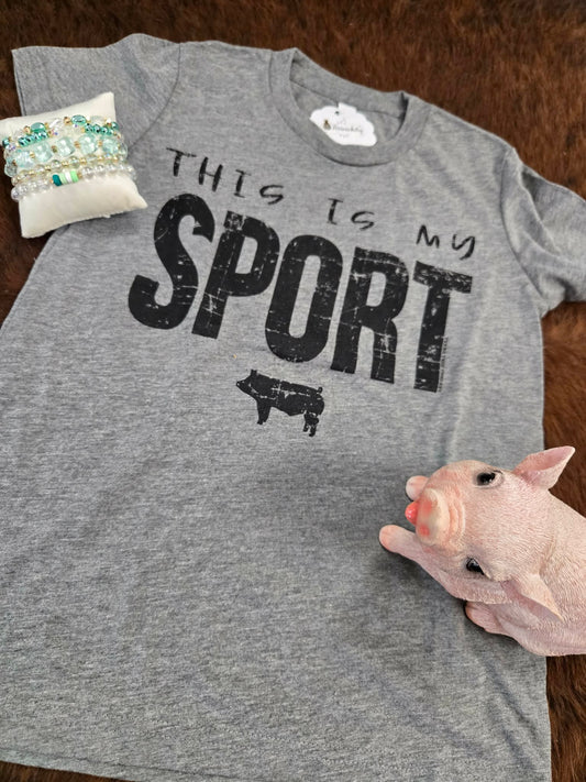 This is My Sport Tee - Swine
