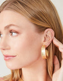 Queenie Hoop Earrings Gold