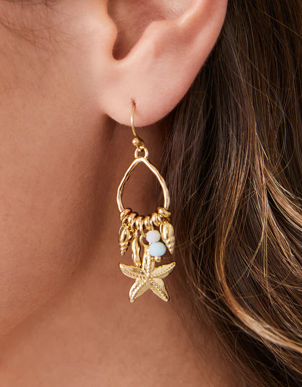 Starfish Earrings