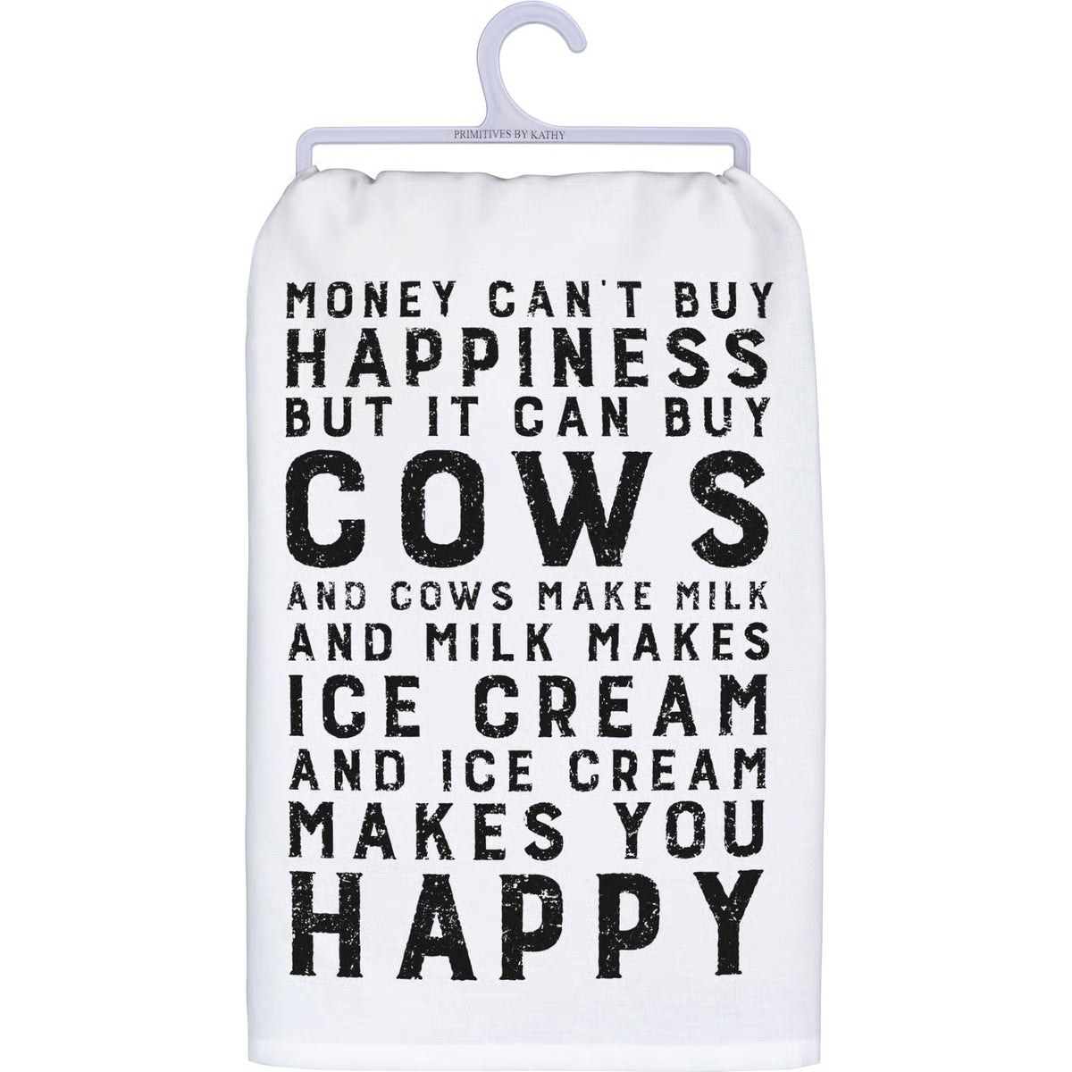 Money Can Buy Cows Kitchen Towel