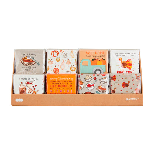 Thanksgiving Cocktail Napkin Sets