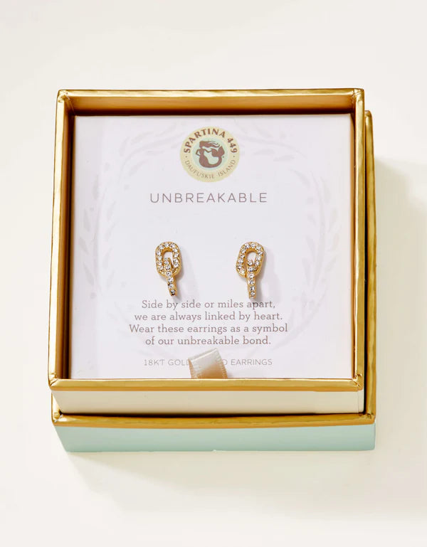 SLV Stud Earrings Unbreakable/Links