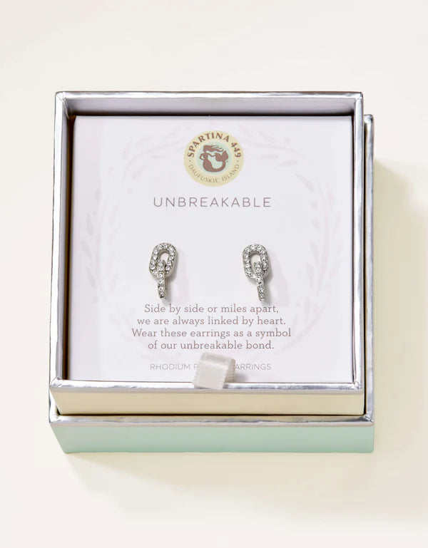 SLV Stud Earrings Unbreakable/Links