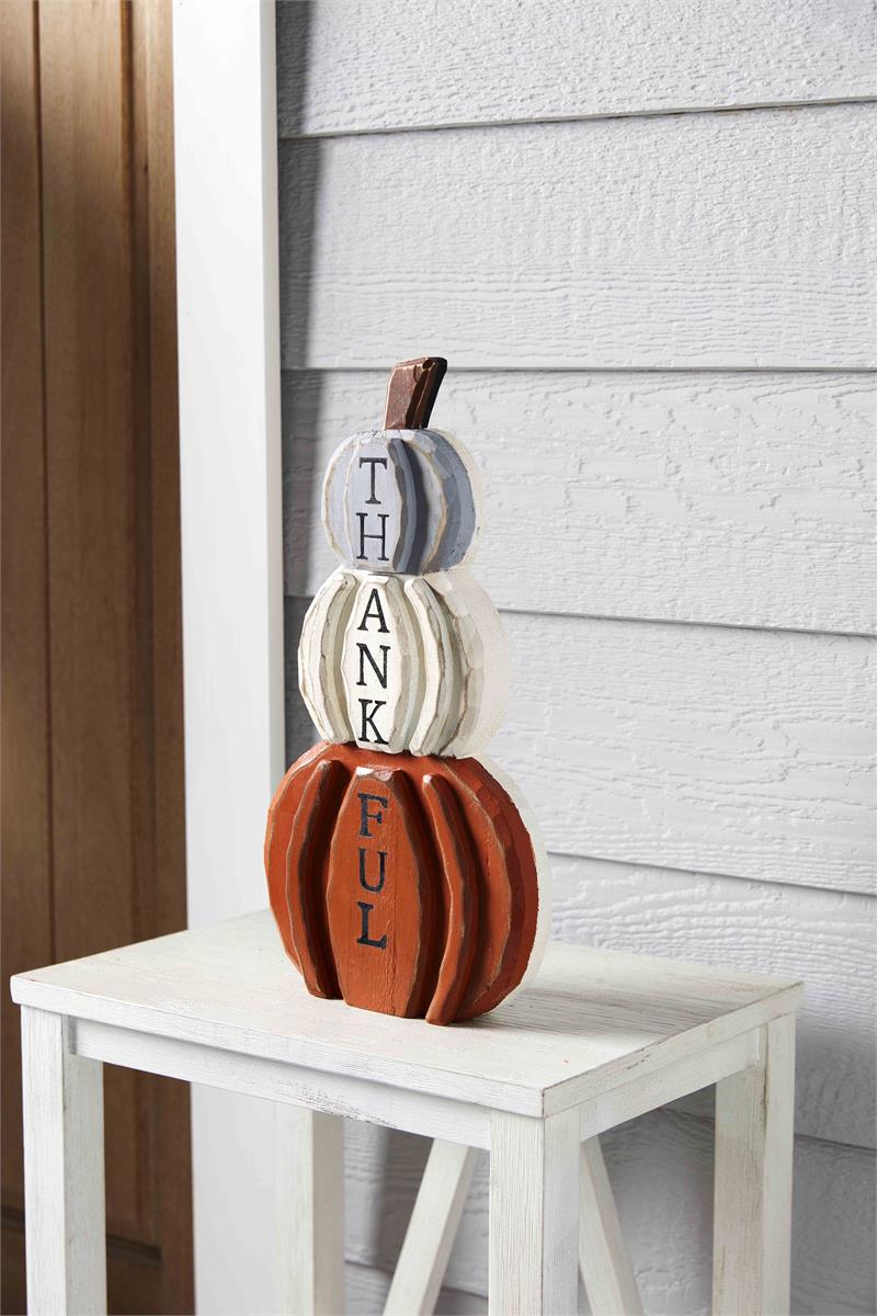 Pumpkin/Snowman Reversible Plaque