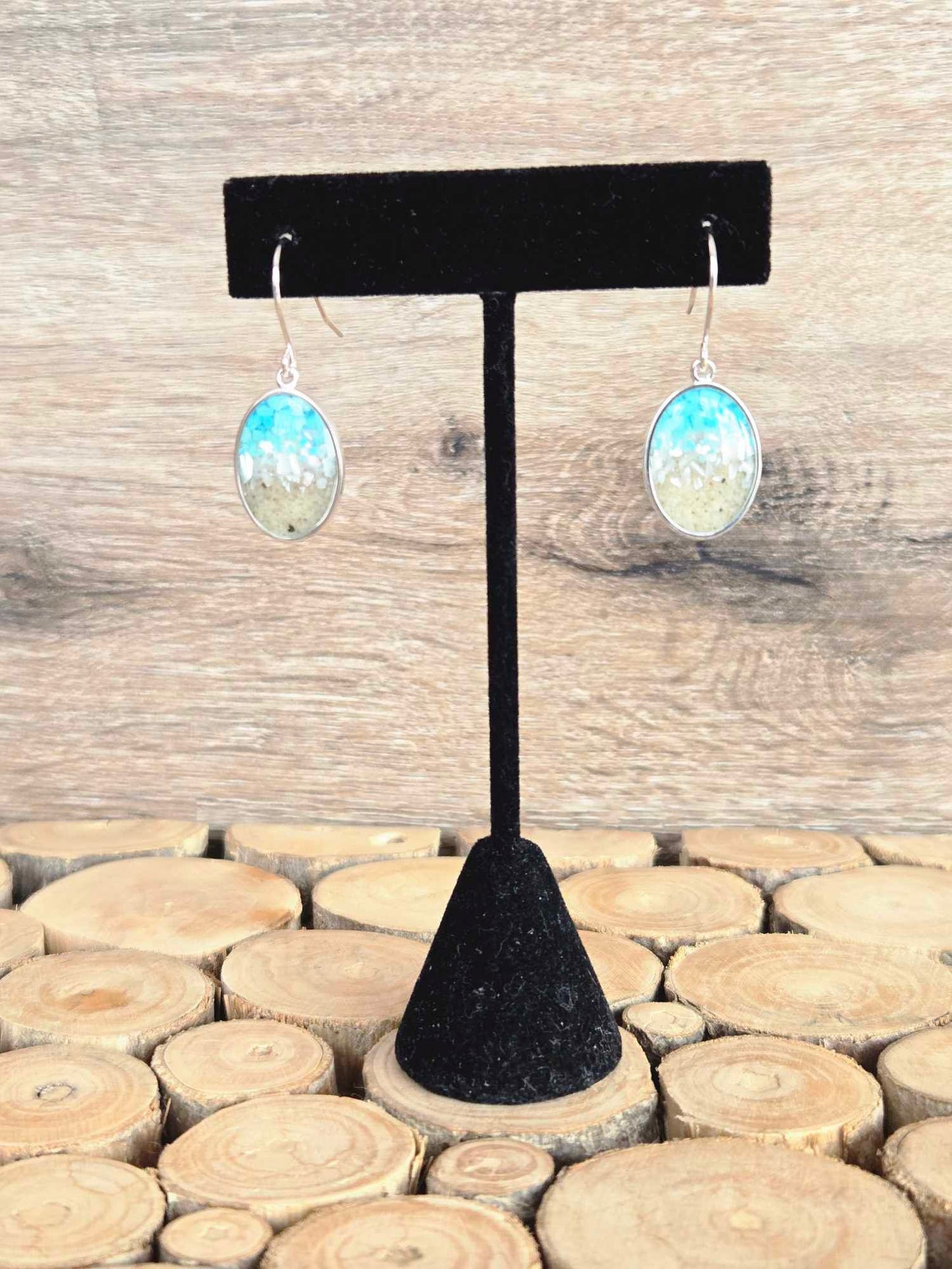 Sandrop Earrings - Large - Ocean Gradient