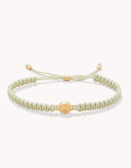 Friendship Bracelet Sage/Peace