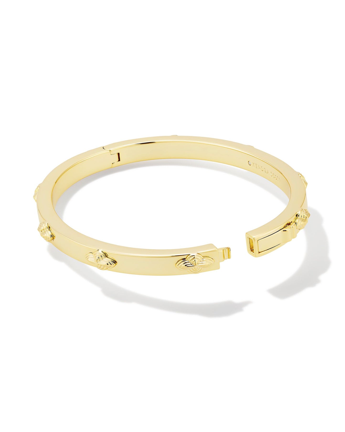 Abbie Gold Metal Bangle Bracelet
