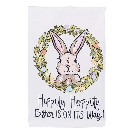 Hippity Hoppity Easter Tea Towel