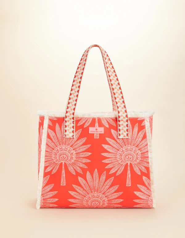 Beach Tote Palmetto Frond