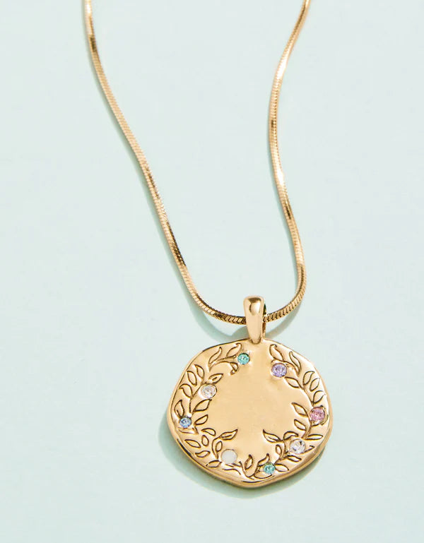 Hope & Peace Talisman Necklace 18"